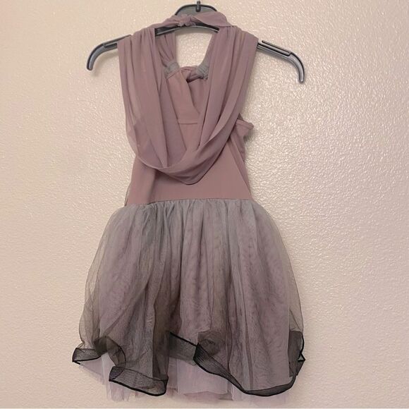 WEISSMAN Dance lyrical ballet dress ombre mauve Little Do You Know 11270 IC 7/8 - Picture 3 of 10